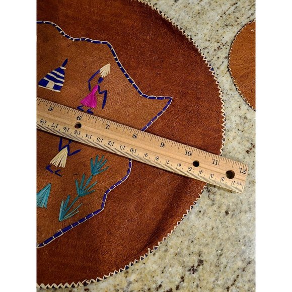 Handmade Dining Vintage African Placemats Coasters And Centerpiece